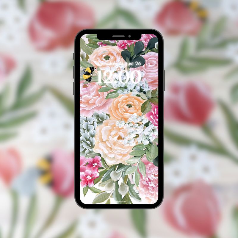 #69 Floral Background/Wallpaper (2 Parts) #69 Floral Background/Wallpaper (2 Parts)