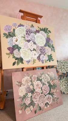 Custom Bouquet Large Canvas Custom Bouquet Large Canvas