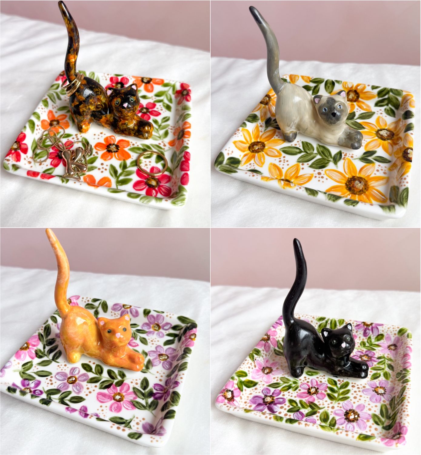 Custom Cat Jewelry Dish