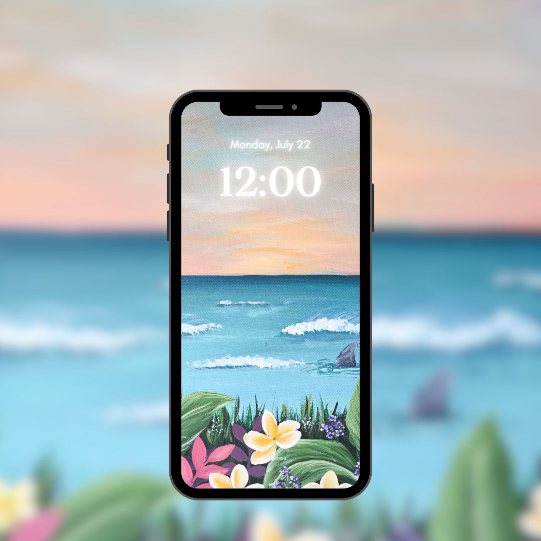 #106 Coastal Background/Wallpaper