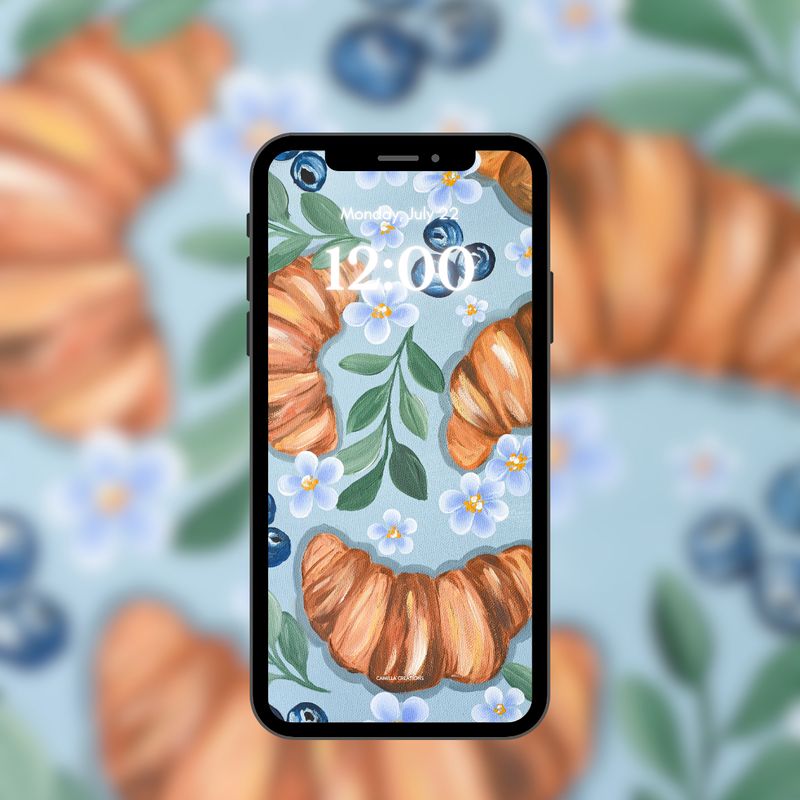 #110 Croissant Background/Wallpaper - Food Collection #110 Croissant Background/Wallpaper - Food Collection