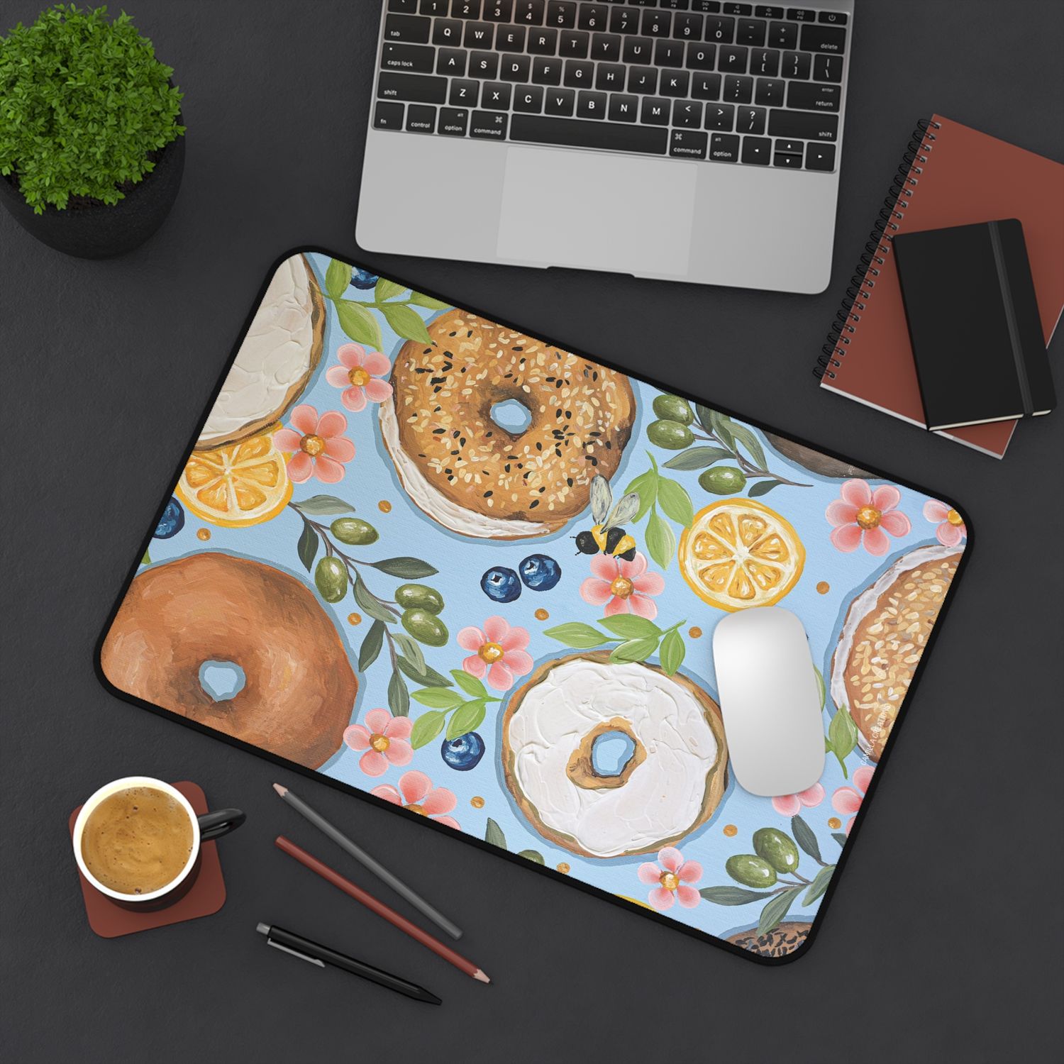 #34 Bagel Spread Desk Mat #34 Bagel Spread Desk Mat