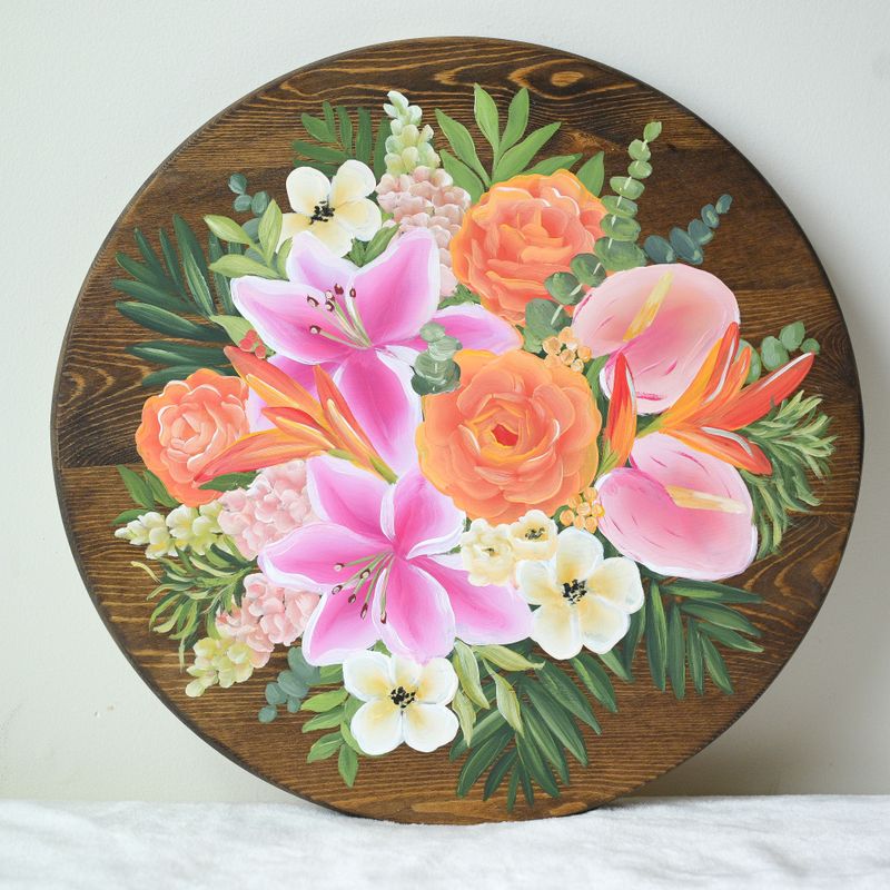 15" Lazy Susan/Wall Sign 15" Lazy Susan/Wall Sign