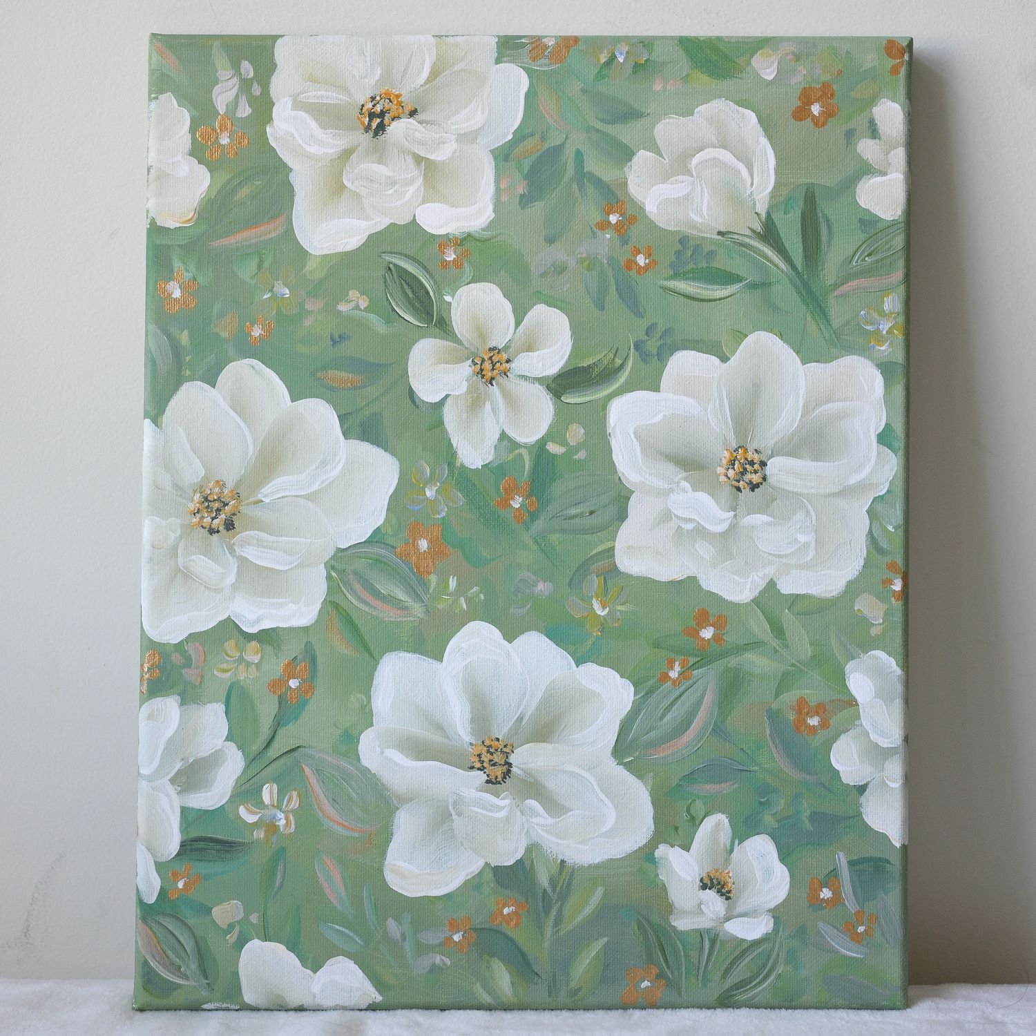 11x14" Original Hand Painted Canvas - Sage Dream 11x14" Original Hand Painted Canvas - Sage Dream