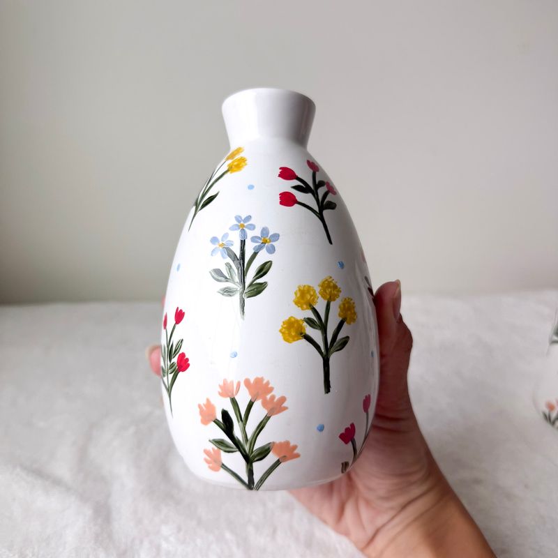 Cottage Core Ceramic Vase Cottage Core Ceramic Vase