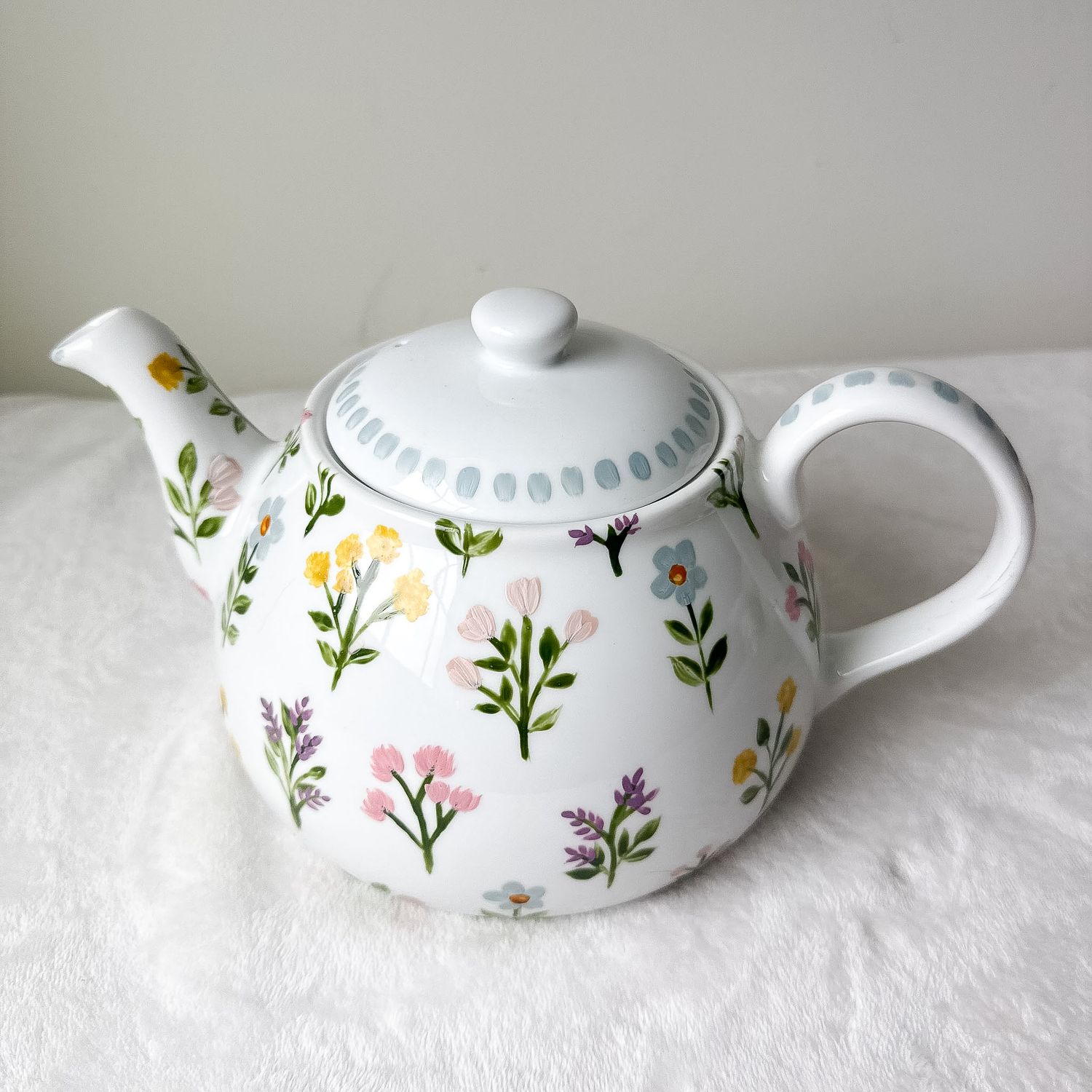 Ceramic Teapot: One-of-a-Kind Thrift Ceramic Teapot: One-of-a-Kind Thrift