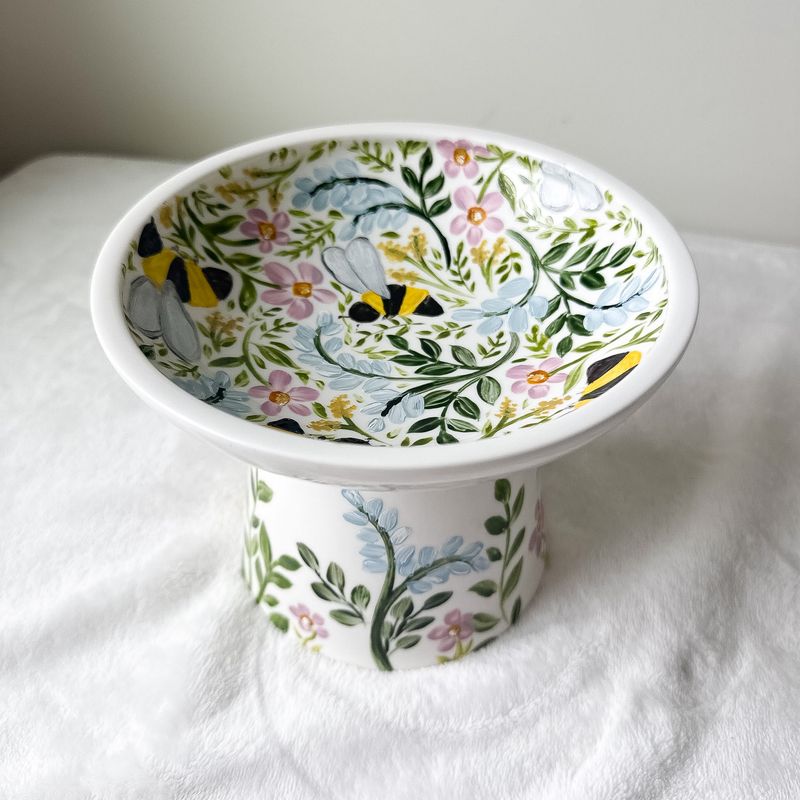 Ceramic Catch-all Bowl: One-of-a-Kind Thrift Ceramic Catch-all Bowl: One-of-a-Kind Thrift