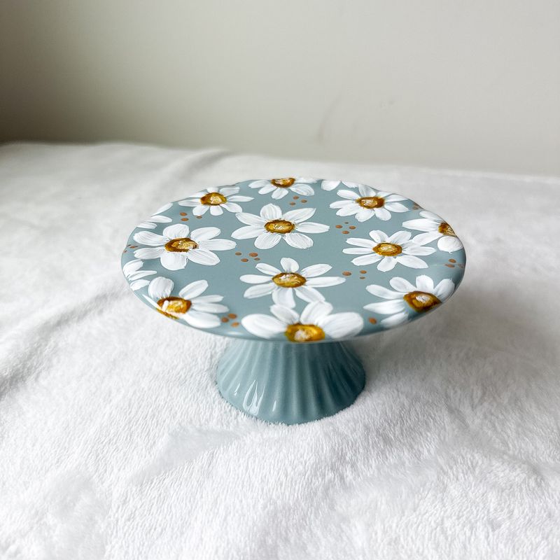 Mini Cake Stand - Daisies Mini Cake Stand - Daisies