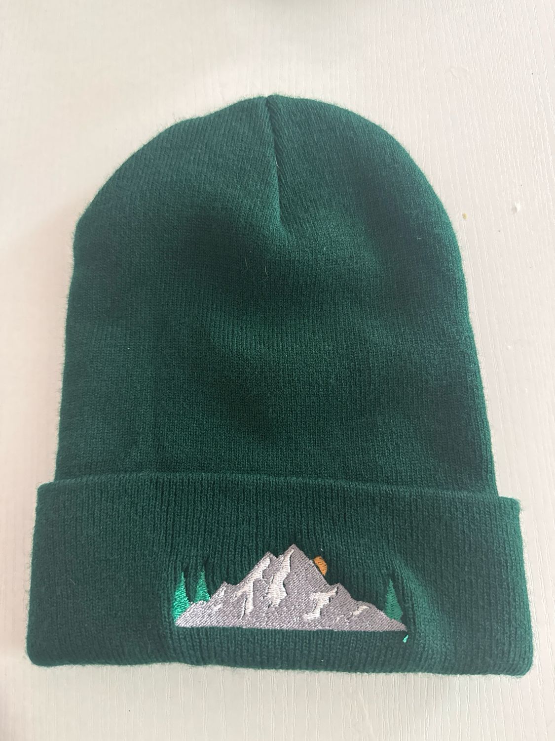 Mountain beanie - green Mountain beanie - green