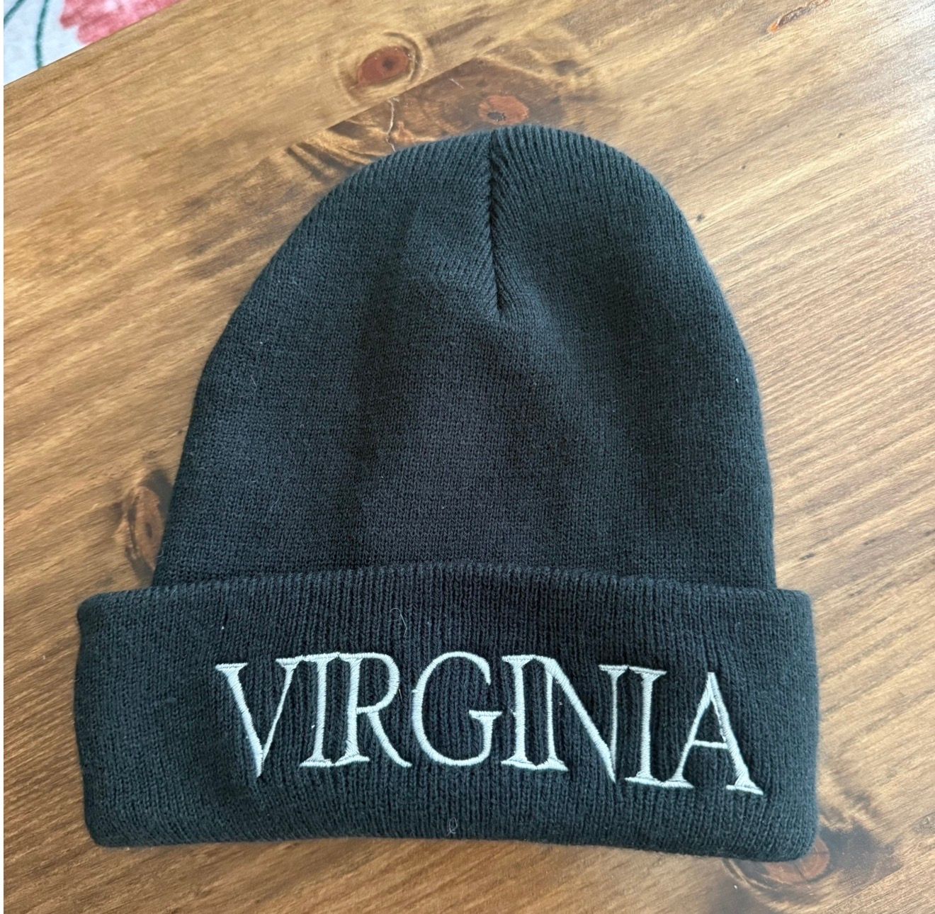 Virginia Black Beanie Virginia Black Beanie