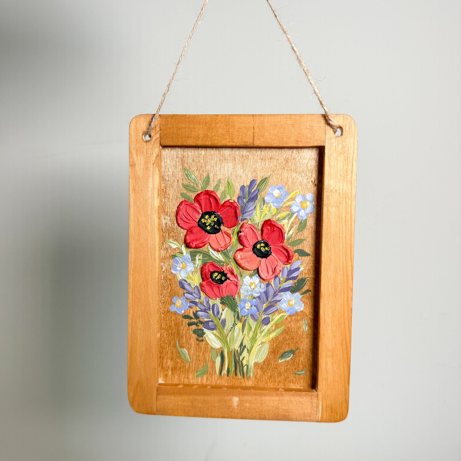 5.5" x 7.5" Textured Hanging Wood Sign #2 5.5" x 7.5" Textured Hanging Wood Sign #2