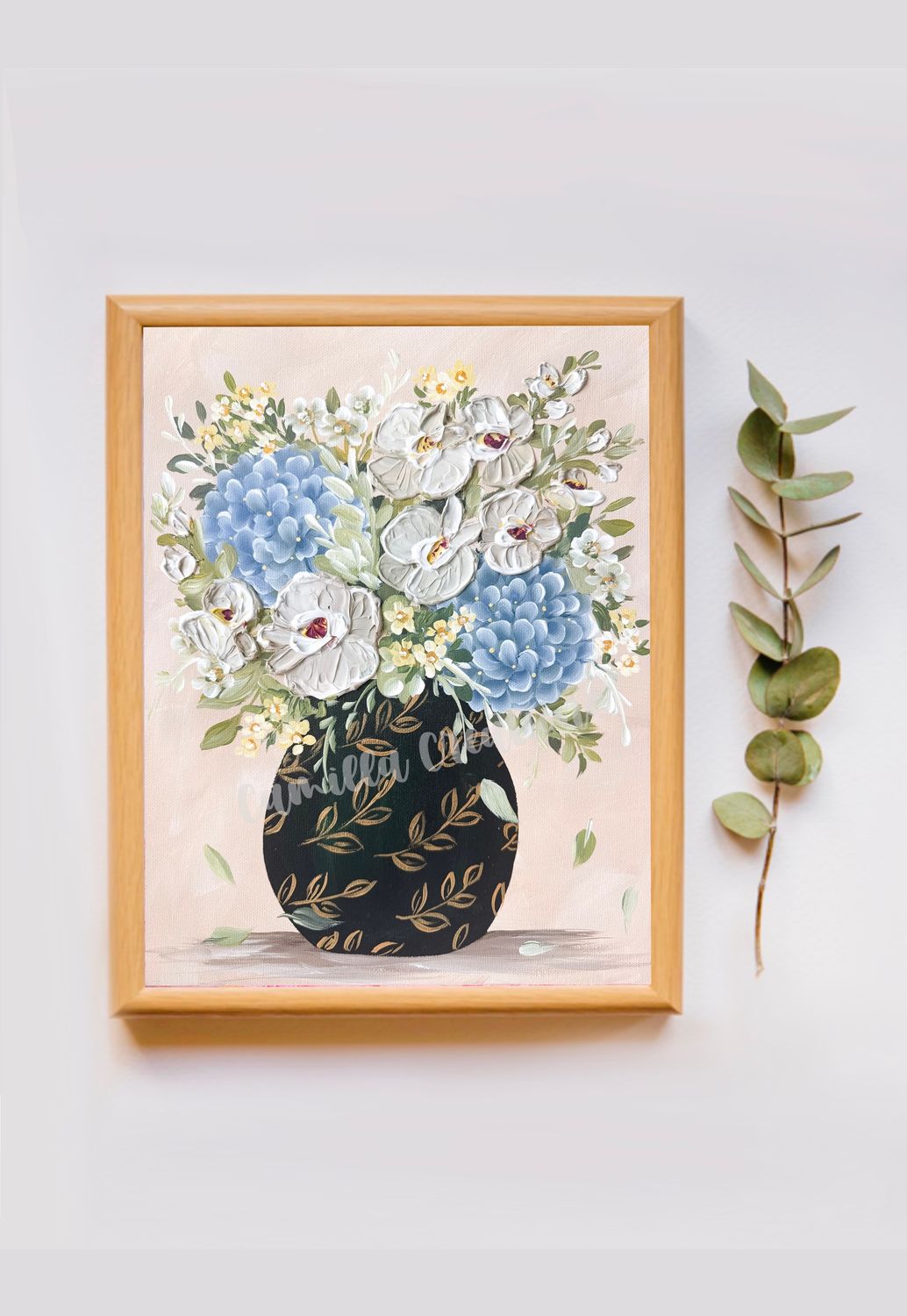 #132 Emerald Green Vase Print #132 Emerald Green Vase Print