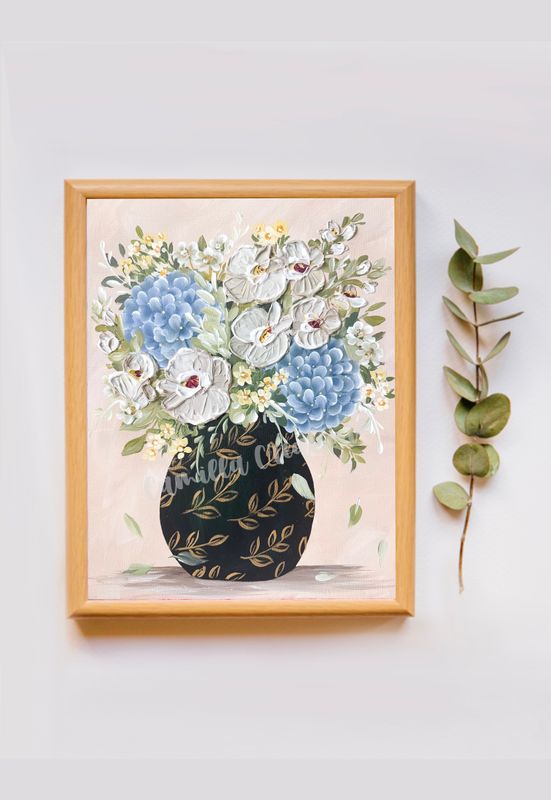 #132 Emerald Green Vase Print #132 Emerald Green Vase Print