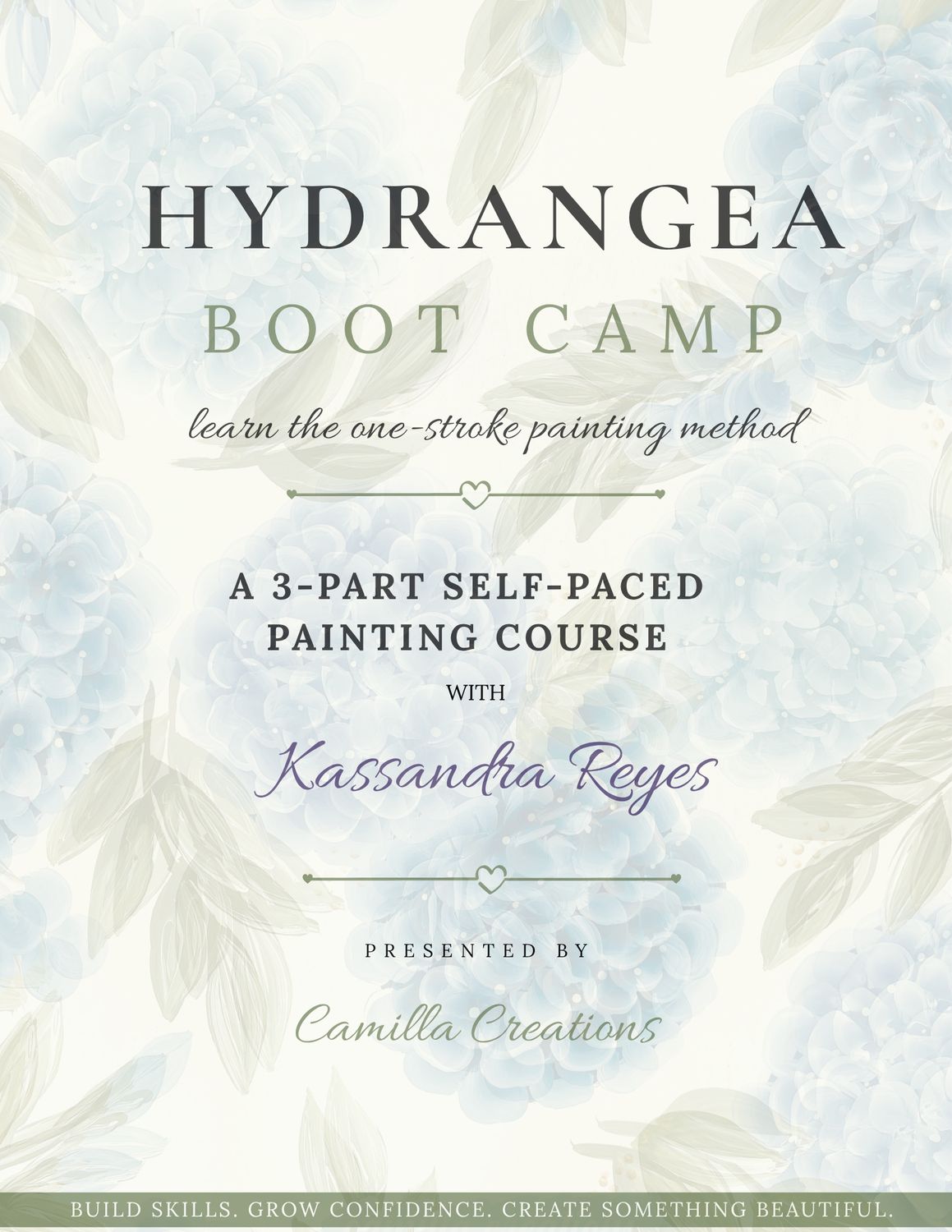 Hydrangea Boot Camp | 3-Part Self-Paced Painting Course Hydrangea Boot Camp | 3-Part Self-Paced Painting Course