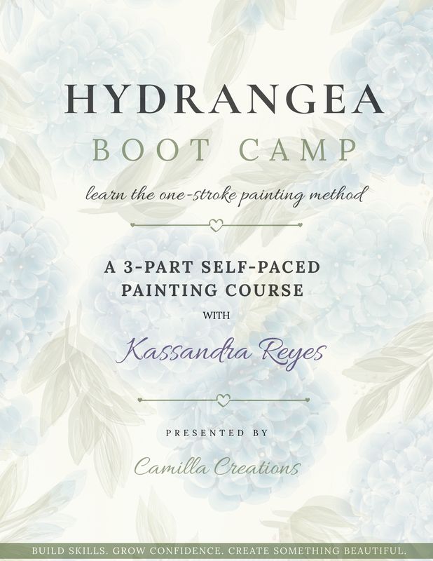 Hydrangea Boot Camp | 3-Part Self-Paced Painting Course Hydrangea Boot Camp | 3-Part Self-Paced Painting Course
