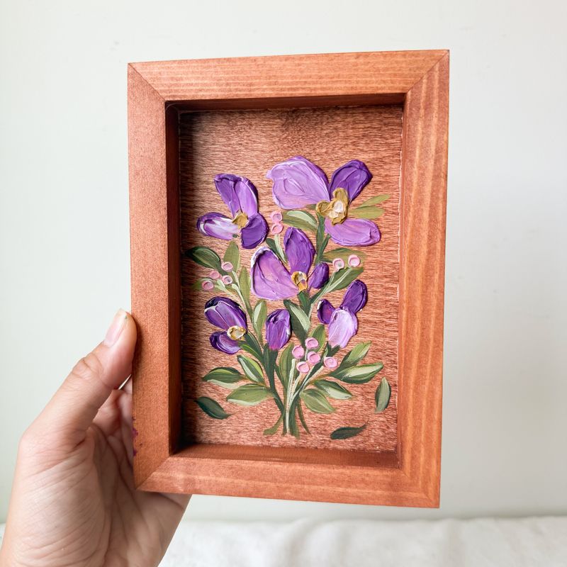 5.5" x 7.5" Textured Hanging Wood Sign *Thicker Frame* 5.5" x 7.5" Textured Hanging Wood Sign *Thicker Frame*