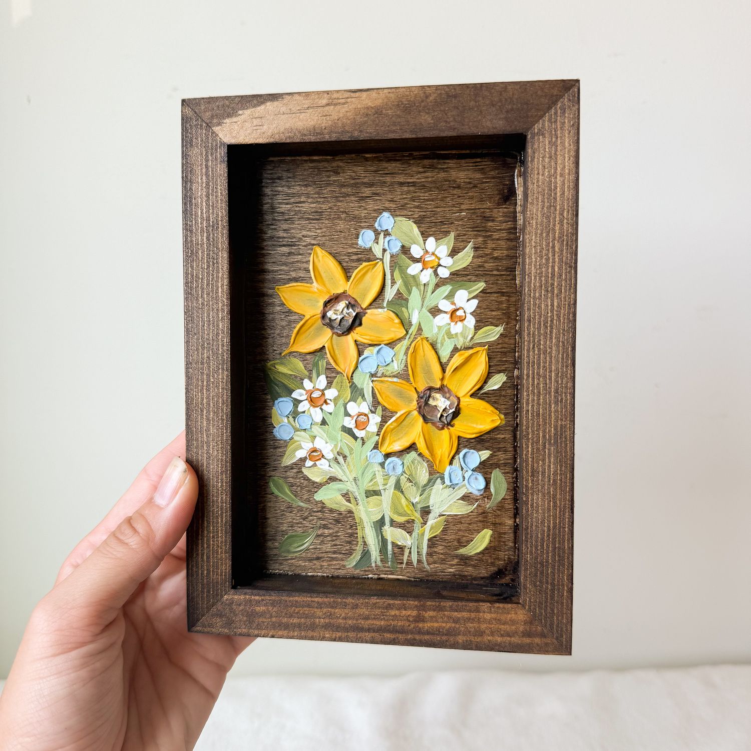 5.5" x 7.5" Textured Hanging Wood Sign *Thicker Frame* 5.5" x 7.5" Textured Hanging Wood Sign *Thicker Frame*