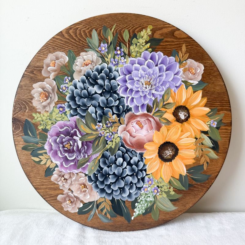 15" Wooden Wall Sign/Lazy Susan 15" Wooden Wall Sign/Lazy Susan