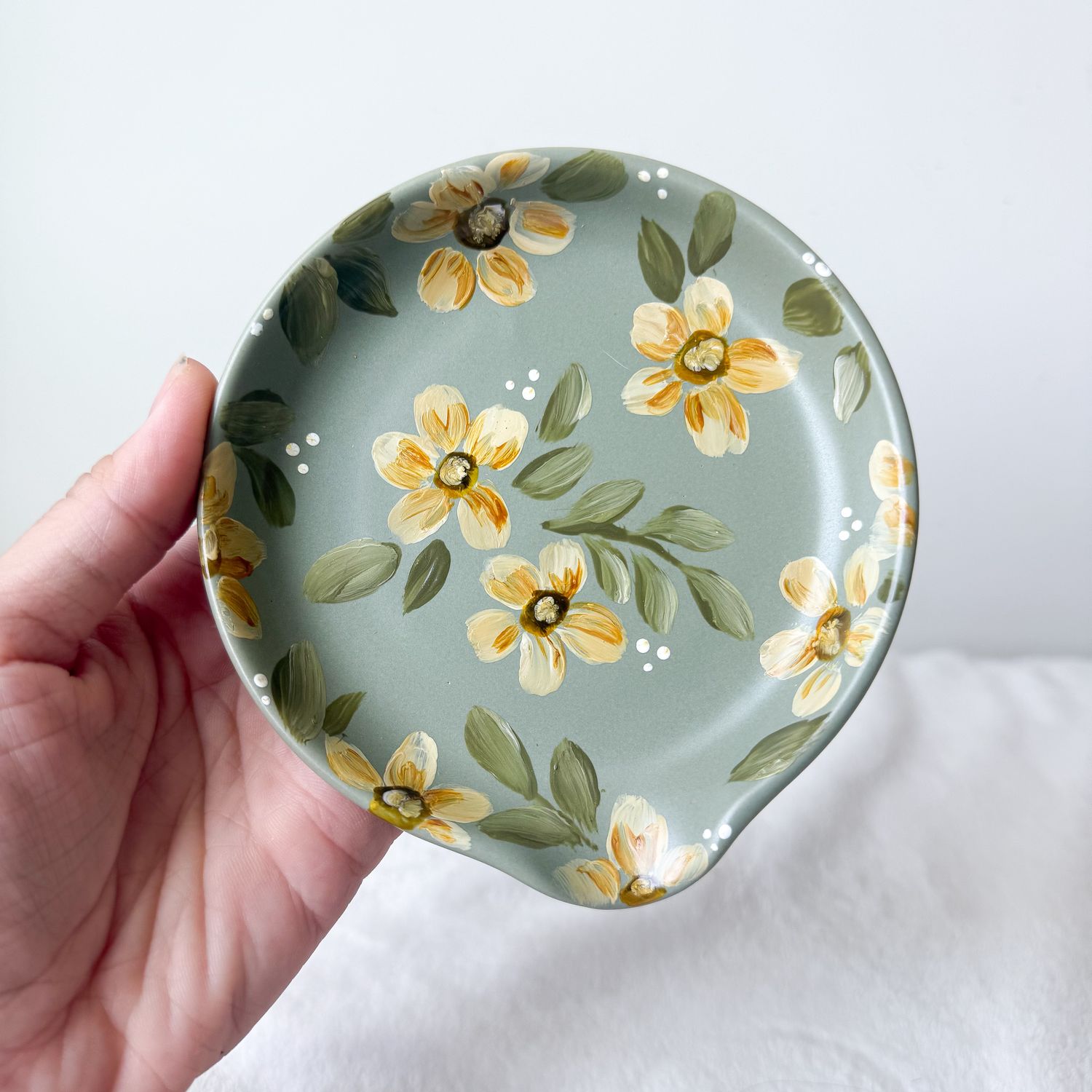 Ceramic Dish | Jewelry or Spoon Rest Ceramic Dish | Jewelry or Spoon Rest
