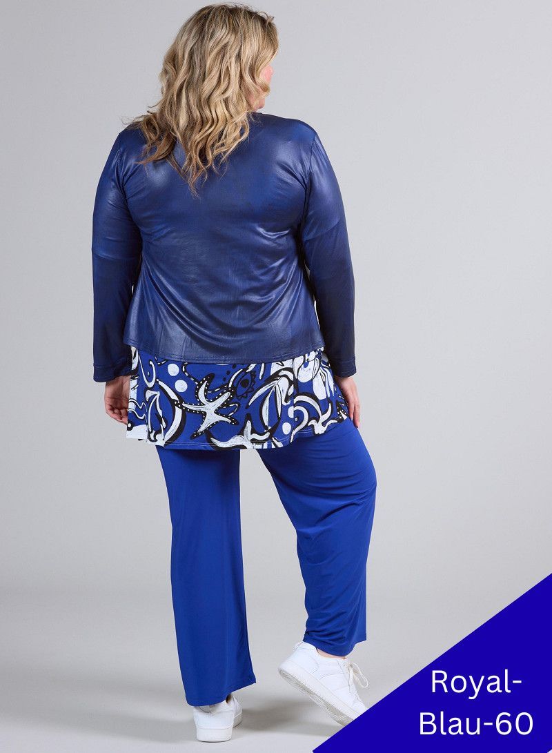 Vegane Jacke in Lederlook bis Grösse 56