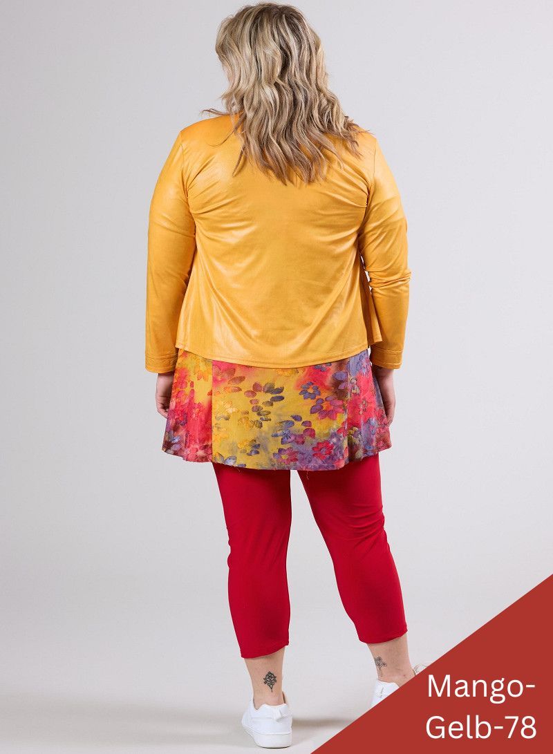 Vegane Jacke in Lederlook bis Grösse 56