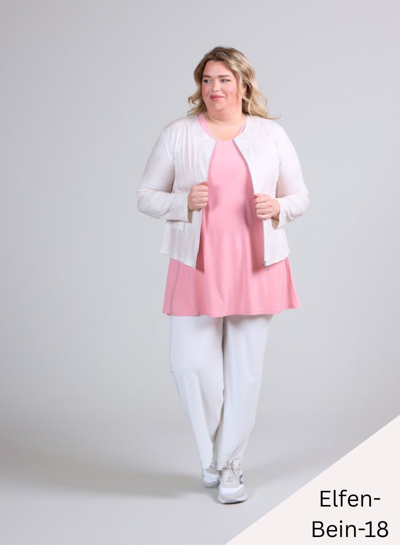 Vegane Jacke in Lederlook bis Grösse 56