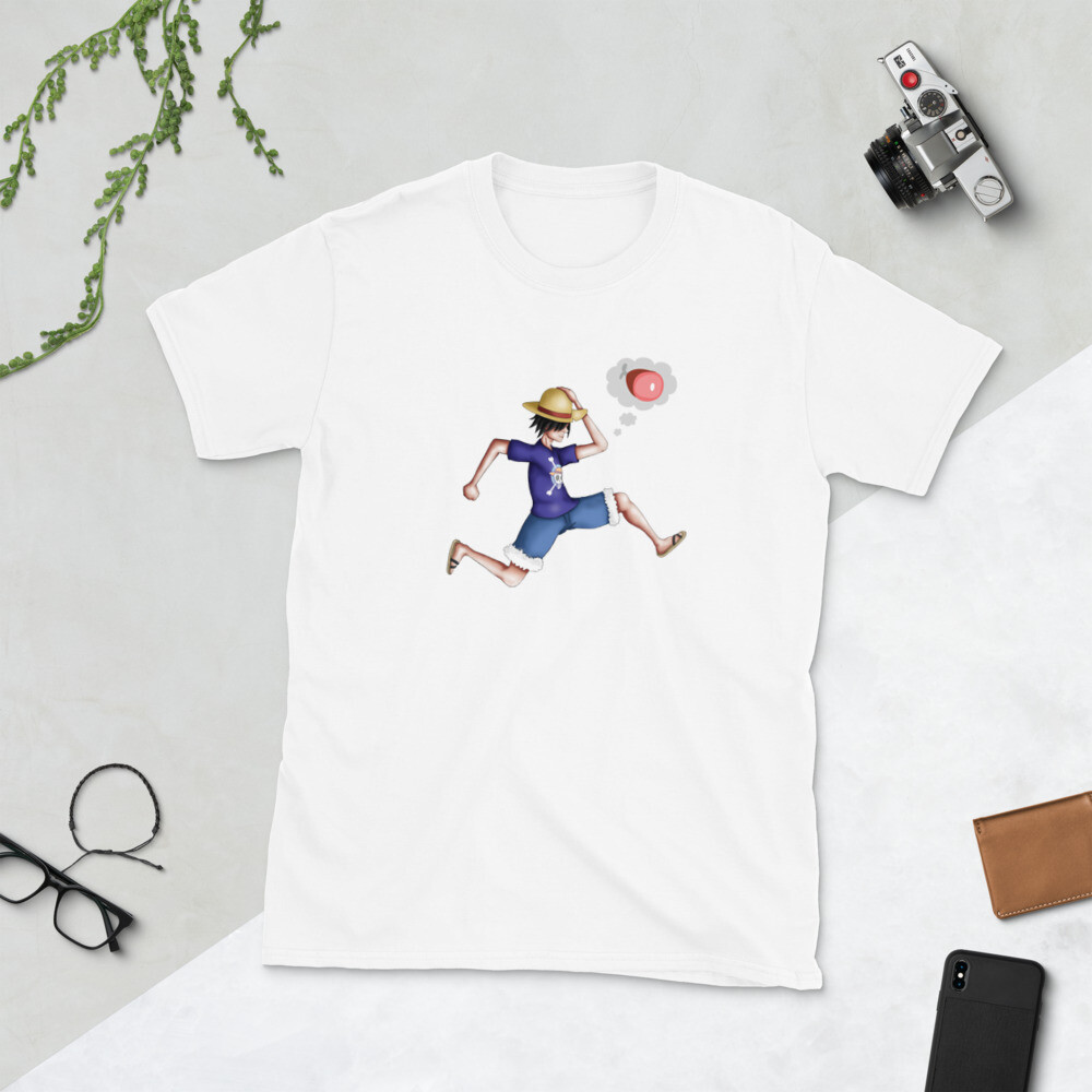 Luffy Niku Niku - Short-Sleeve Unisex T-Shirt