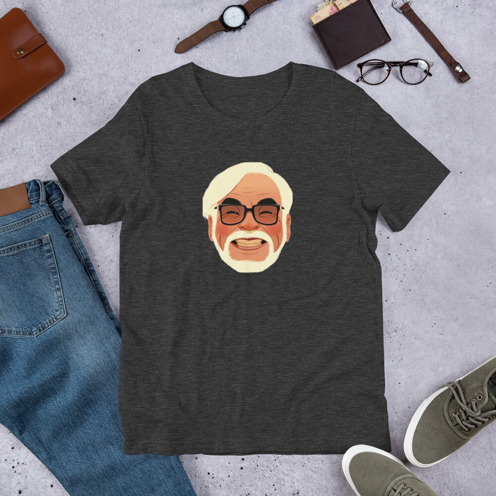 Hayao Miyazaki Short-Sleeve Unisex T-Shirt