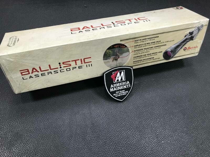 BURRIS MOD. BALLISTIC LASERSCOPE III (ELIMINATOR)