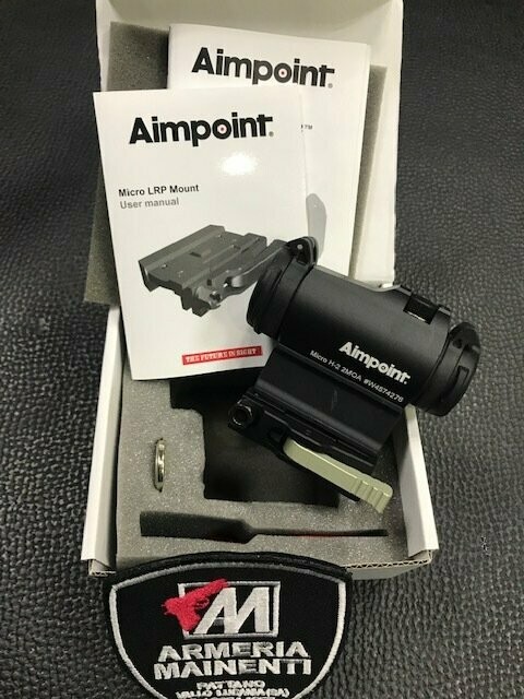 Aimpoint Micro H2 moa 2 con sgancio rapido