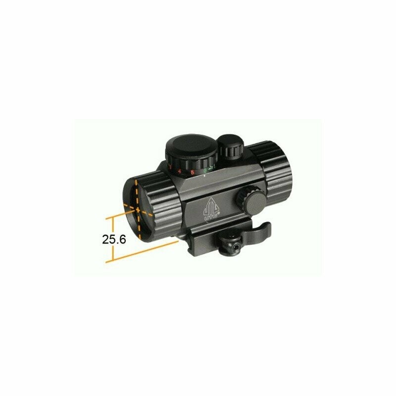 UTG - Red Green Dot Single Dot Tubolare Swat Force