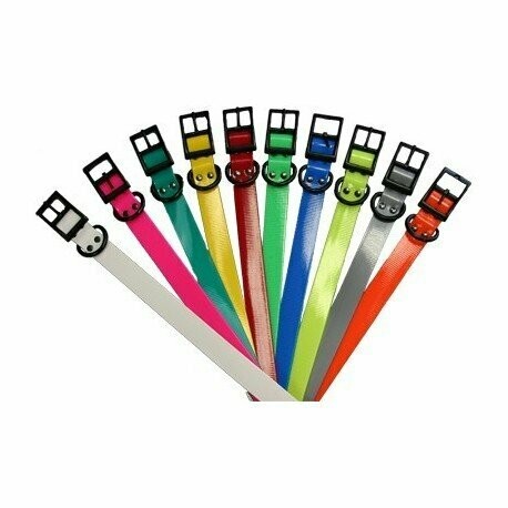 COLLARI BIOTANE VARI COLORI DISPONIBILI CON FIBIE IN ACCIAIO