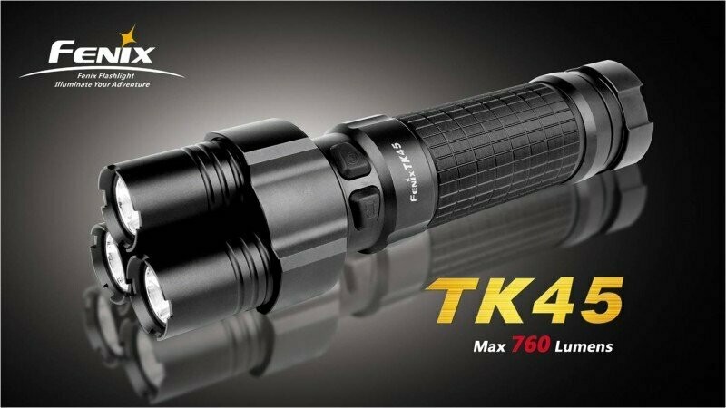 FENIX TK45 760 LUMENS 3 LED