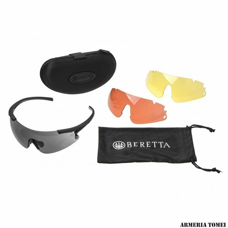 BERETTA – OCCHIALI –NEW 3 LENSES EYEGLASS INTERCAMBIABILI