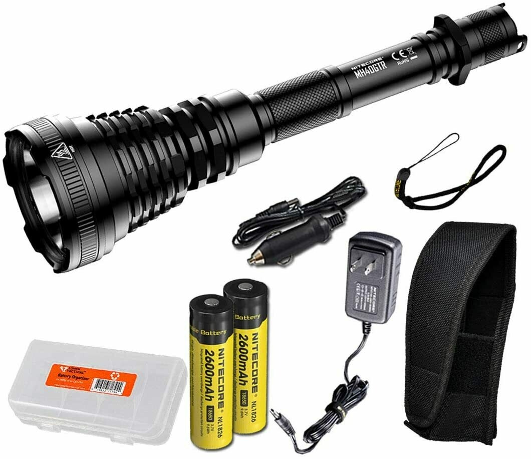 Nitecore - MH40GTR - Ricaricabile - 1200 lumens e 803 metri - Torcia Led