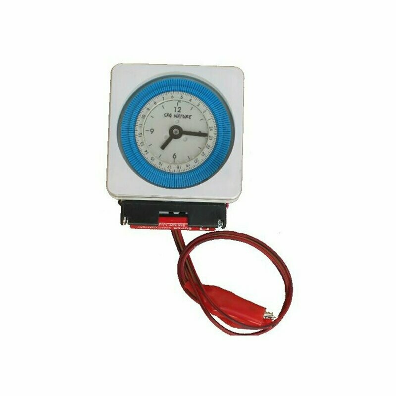 Timer giornaliero 24h modificato con alimentazione a 1,5v - SAG NATURE