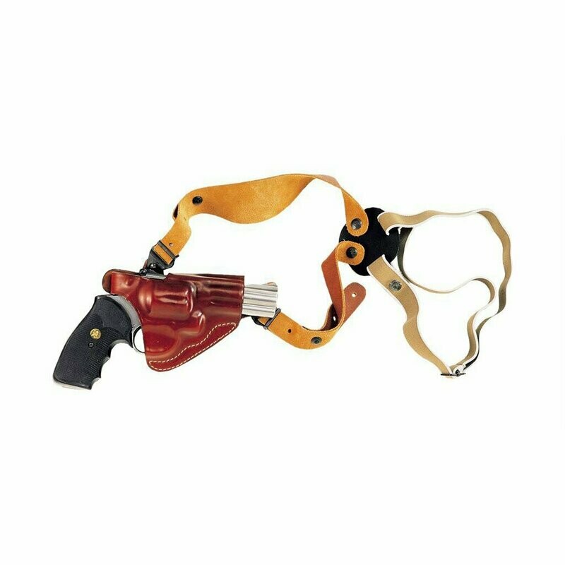 VEGA HOLSTER O1 – Rev – Fondina in cuoio ascellare e da cintura con sgancio rapido