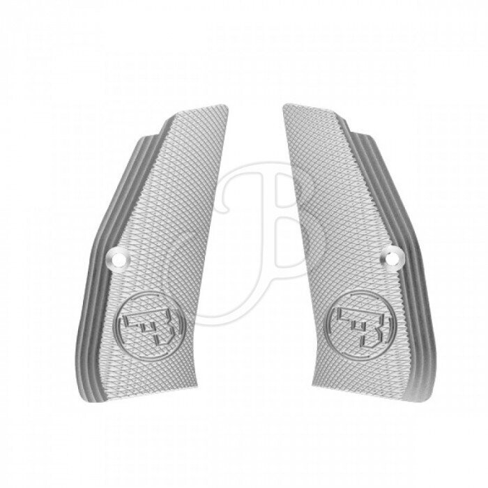 CZ 75 SP-01 GUANCE ZIGRINATE COLORATE- LUNGHE ARGENTO