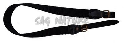 0303053 – BRETELLA ELASTICA larghezza DOPPIA COLORE NERO