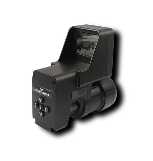 NITEVIZOR CLIP ON MOD. HUD-X150 DA MONTARE ALL'OTTICA RICARICABILE