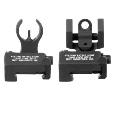 TROY INDUSTRIES FOLDING SIGHT MICRO KIT REAR+FRONT