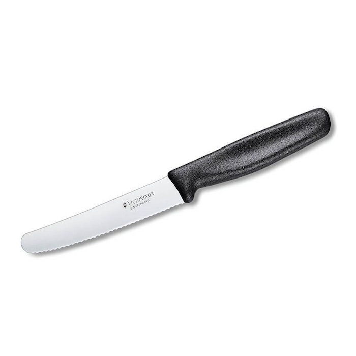 Coltello da Tavola con manico Ond. Nero Victorinox  V-6.78 03