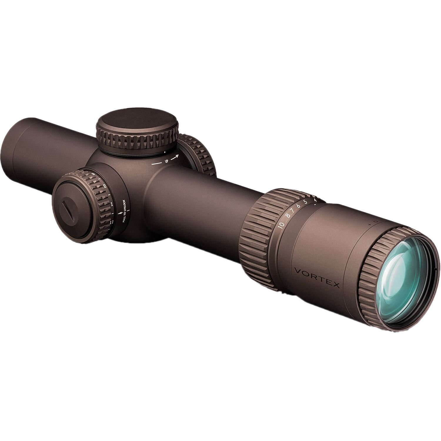 VORTEX CANNOCCHIALE RAZOR GEN III 1-10x24 RET. EBR-9 MRAD TUBO 34 MM