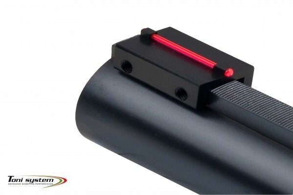 TONI SYSTEM Mirino per bindella inferiore a 10,1 mm colore fibra ottica rossa da 1,5  mm (verde o rosso)
