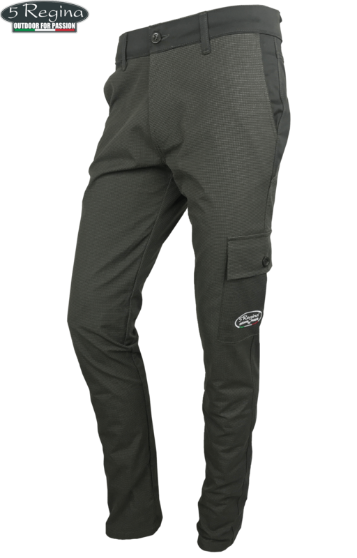 PANTALONE 5ª REGINA 1173 "TANK" INTERAMENTE IN KEVLAR ANTISTRAPPO IMPERMEABILE
