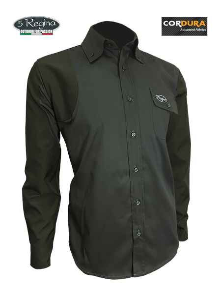Camicia da Caccia 5ª Regina Cr3 "Aries" elasticizzata manica rinforzata in Kevlar