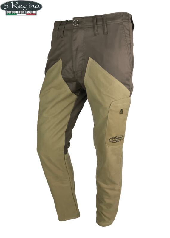 Pantalone 5ª Regina IS221 "Woodcock" cotone cerato antistrappo-antispino