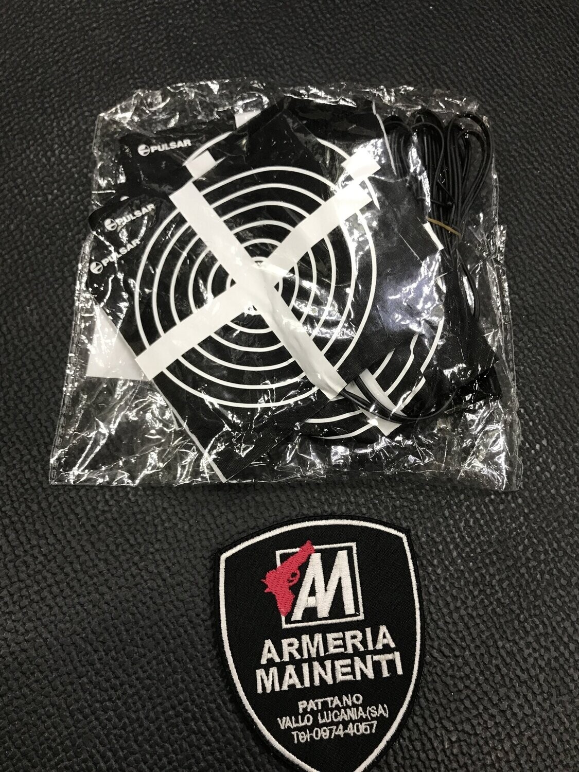 BERSAGLIO TERMICO CAVO USB PULSAR PER TARATURA VISORI TERMICI CF. 5 PZ.