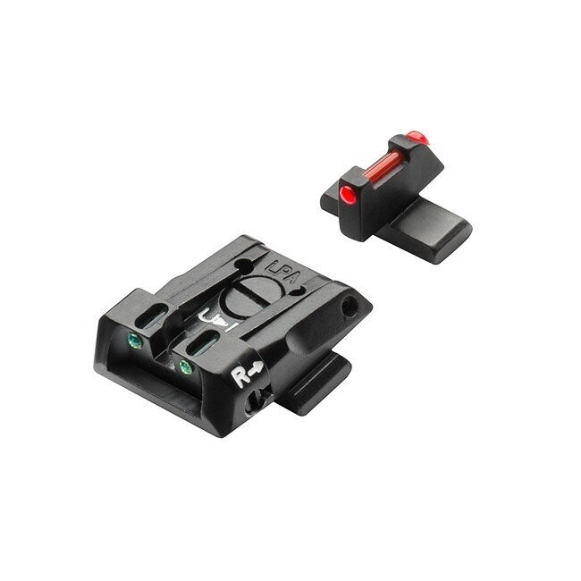 Beretta Set Mira Regolabile e Mirino Fibra Ottica APX