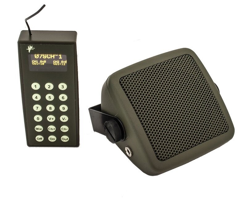 BIRD SOUND RICHIAMO PIGEON POWER HD  colombaccio ricaricabile 7 CANTI  C/TELE.(colombaccio/tortora)